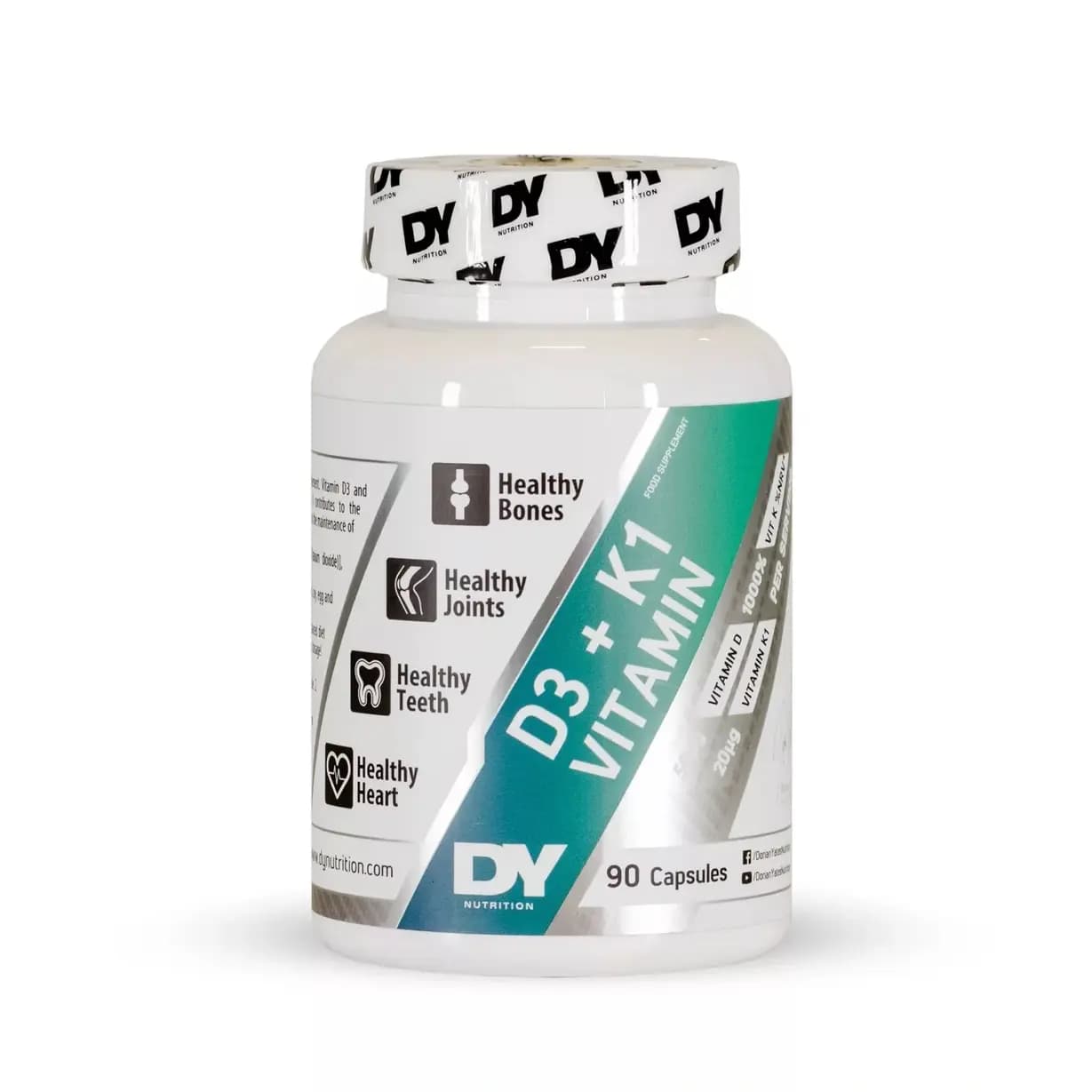 D3 + K1 90 kapsula Dorian Yates vitamin D3 2000 IU i vitamin K1 dodatak ishrani