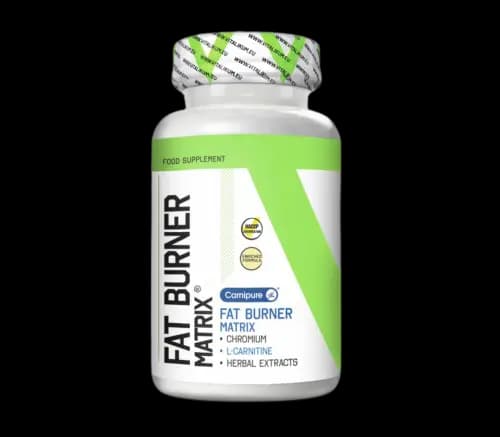 Fat Burner Matrix Vitalikum 100 kapsula sa L-karnitinom zelenim čajem garcinijom konjacom cimetom i hromom