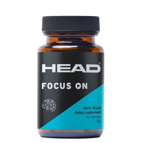 HEAD Focus ON 60cap suplement za fokus koncentraciju energiju i mentalne performanse