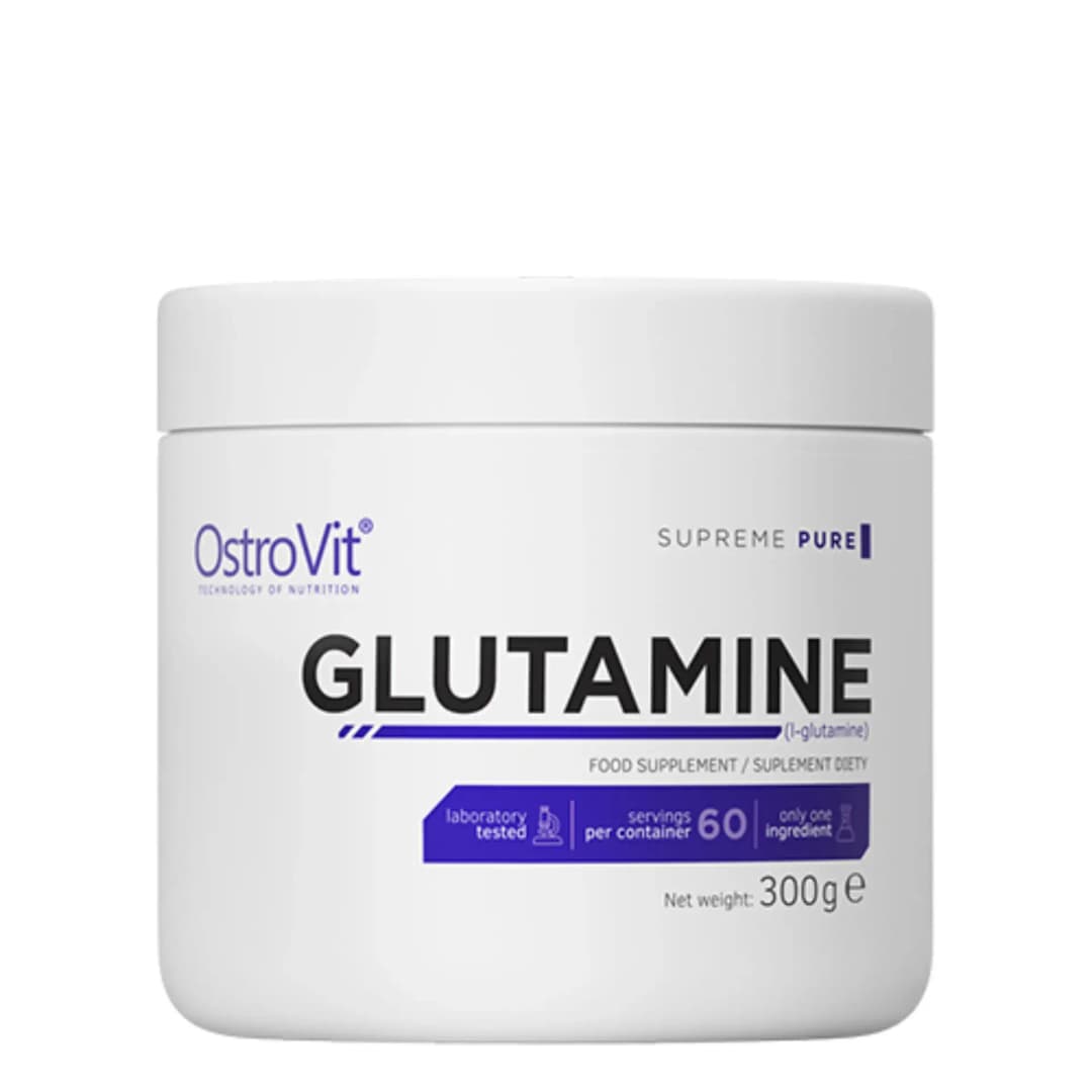 OstroVit Glutamine Supreme Pure 300g čist L-glutamin u prahu za oporavak mišića i regeneraciju