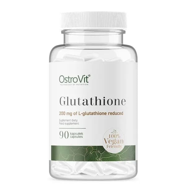 Glutation vege 200 mg 90 kapsula OstroVit redukovani L-glutation u veganskim kapsulama