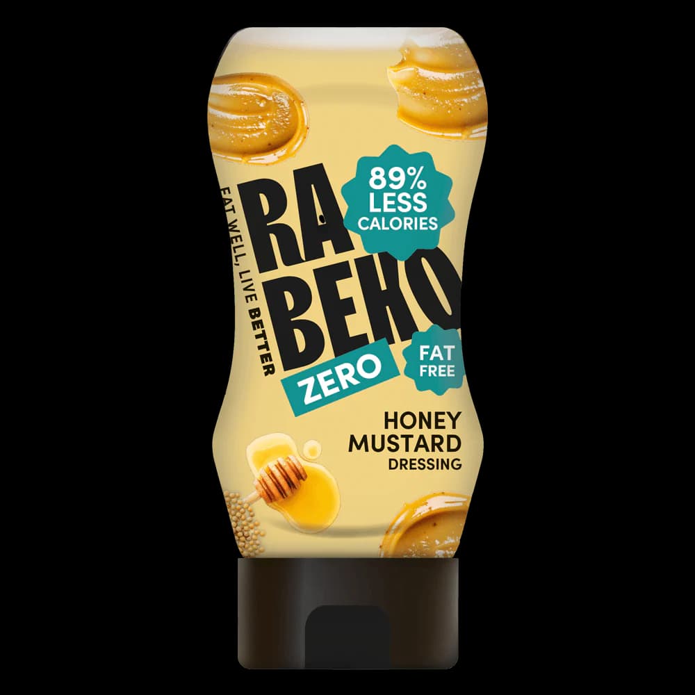 Rabeko Honey Mustard Dressing 350 ml niskokalorični preliv sa ukusom meda i senfa za salate meso i fit obroke