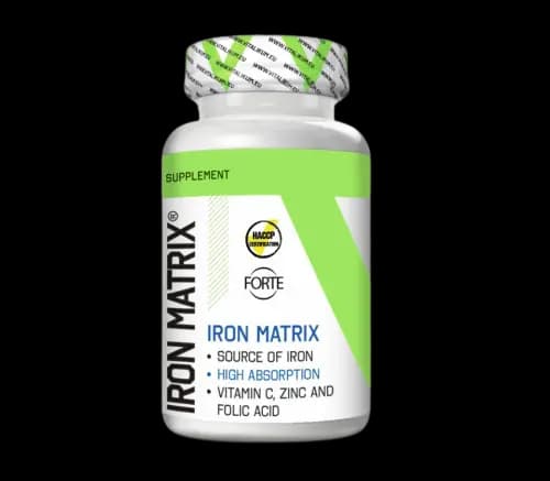 Iron Matrix Vitalikum 90 tableta dodatak ishrani sa gvožđem vitaminom C cinkom i folnom kiselinom