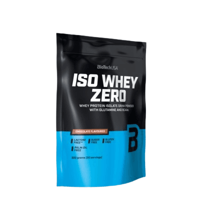 Iso Whey Zero BioTechUSA 454g izolat proteina surutke sa 21 g proteina po dozi za oporavak i mišićnu masu