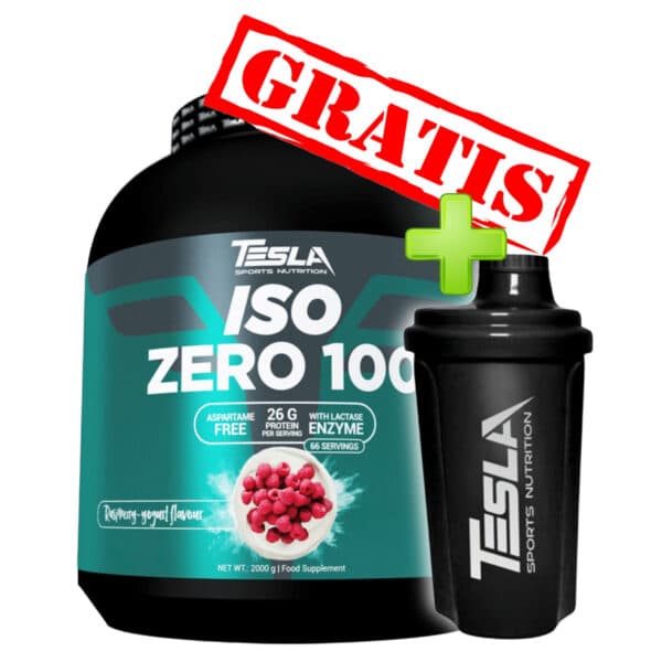 Iso Zero 100 2kg Tesla Nutrition whey protein izolat za oporavak i čistu mišićnu masu