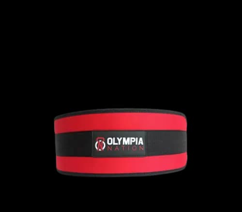 Kaiš za fitness Olympia Nation za trening snage i podršku donjem delu leđa