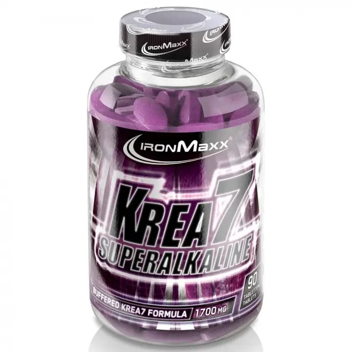 Crea7 Superalkaline IronMaxx kreatin suplement za podršku snazi, eksplozivnosti i ne navlači vodu
