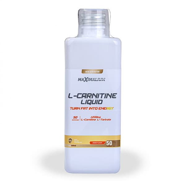 L-Carnitine 1200 mg narandža 500 ml sa hromom i vitaminima za podršku metabolizmu masti, energiji i sportskim performansama