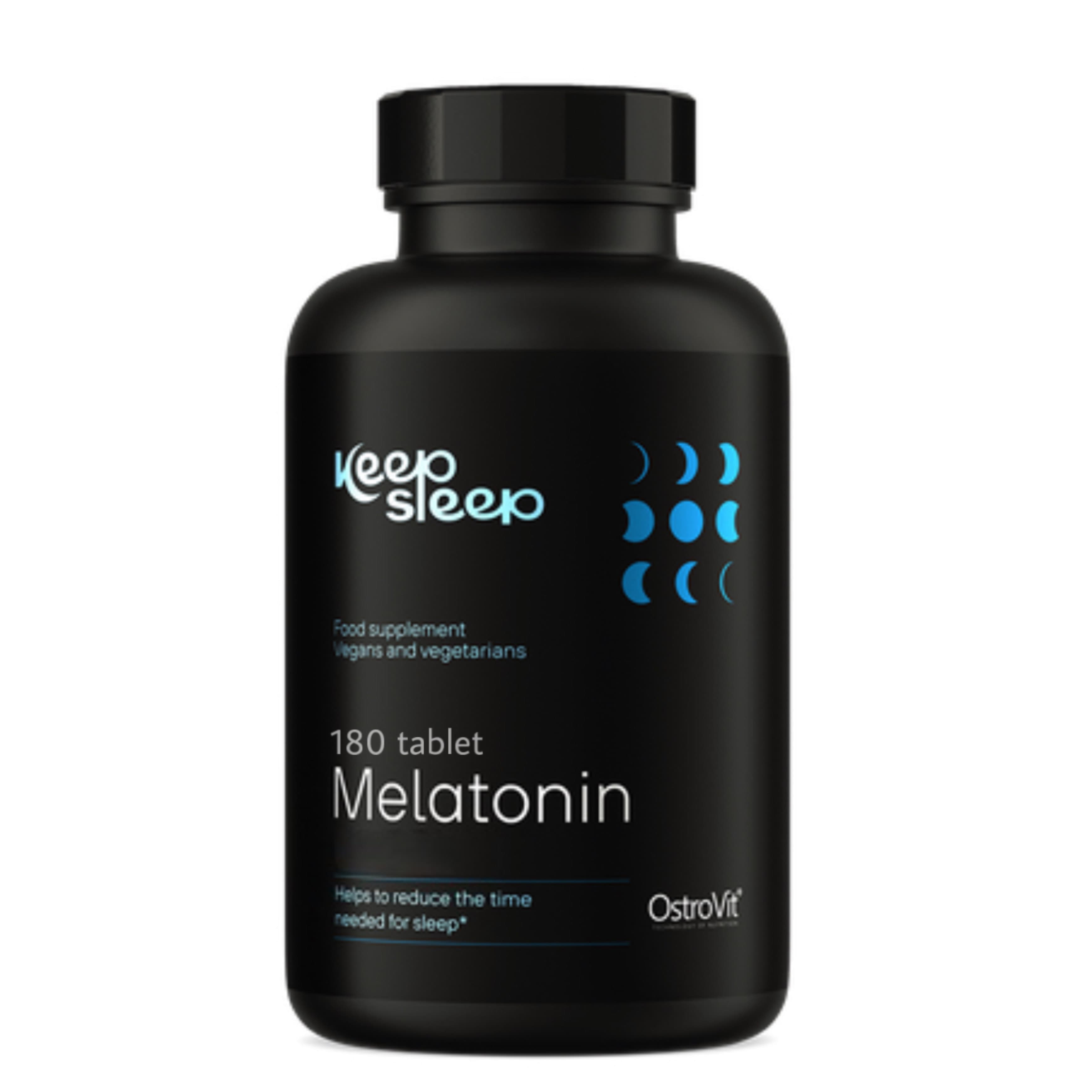 Melatonin 1 mg 180 tableta OstroVit dodatak ishrani za san i lakše uspavljivanje