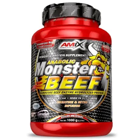 Monster Beef Protein Anabolic Amix 1 kg hidrolizovani goveđi protein za mišićnu masu i oporavak