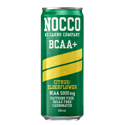 NOCCO BCAA+ bez kofeina gazirani napitak bez šećera sa 5000 mg BCAA aminokiselina