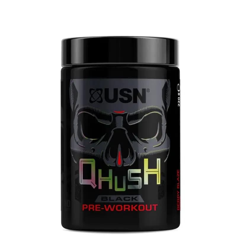 USN Qhush N.O. 220g pre-workout suplement za energiju fokus pumpu i trening
