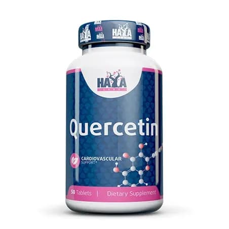 Quercetin 500 mg Haya Labs 50 tableta prirodni bioflavonoid za antioksidativnu zaštitu organizma