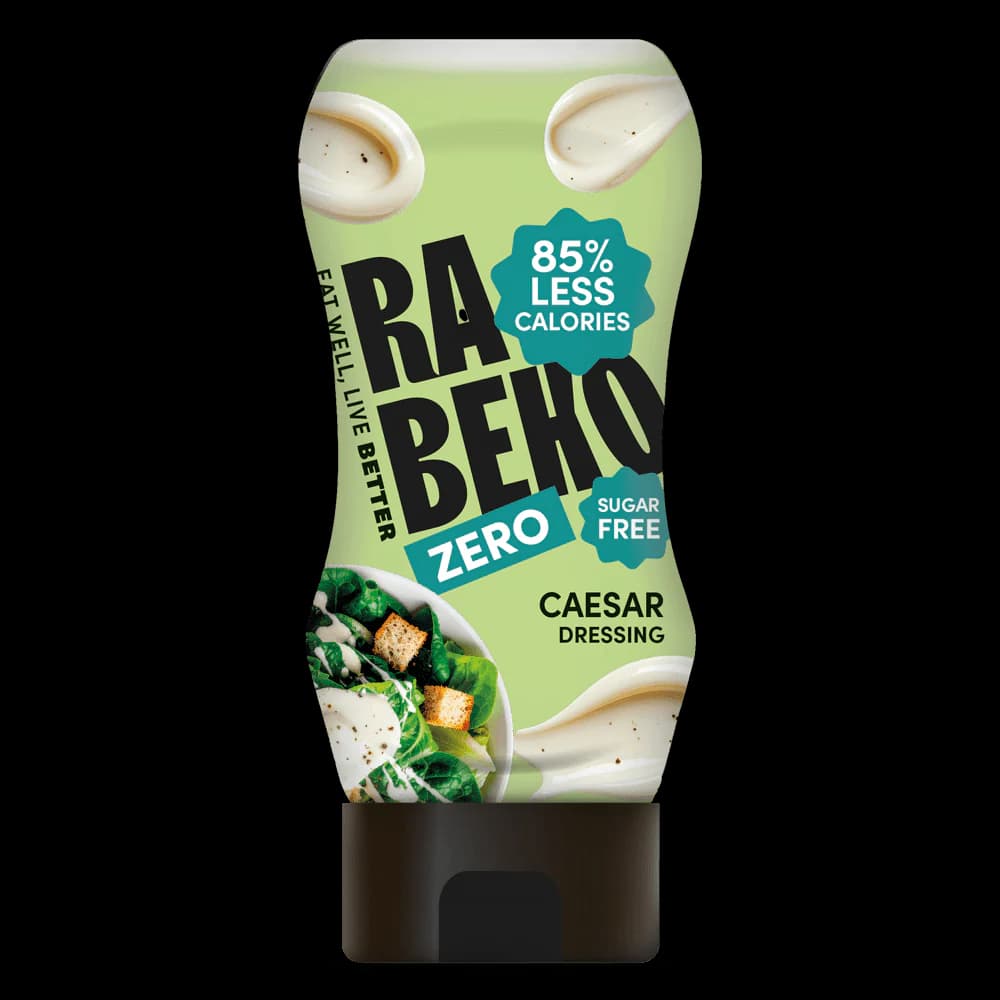 Rabeko Zero Caesar Dressing 350 ml niskokalorični kremasti preliv za salate piletinu i fit obroke