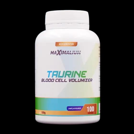 Maximalium Taurine 100 g – 100% čist taurin u prahu za energiju, hidrataciju, fokus i podršku sportskim performansama