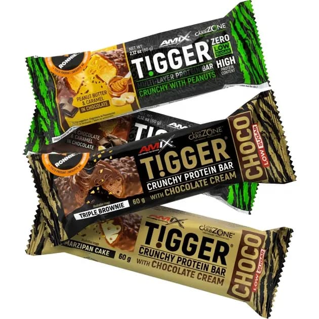 Tigger Zero Protein Bar 60 g Amix proteinska čokoladica sa malo šećera