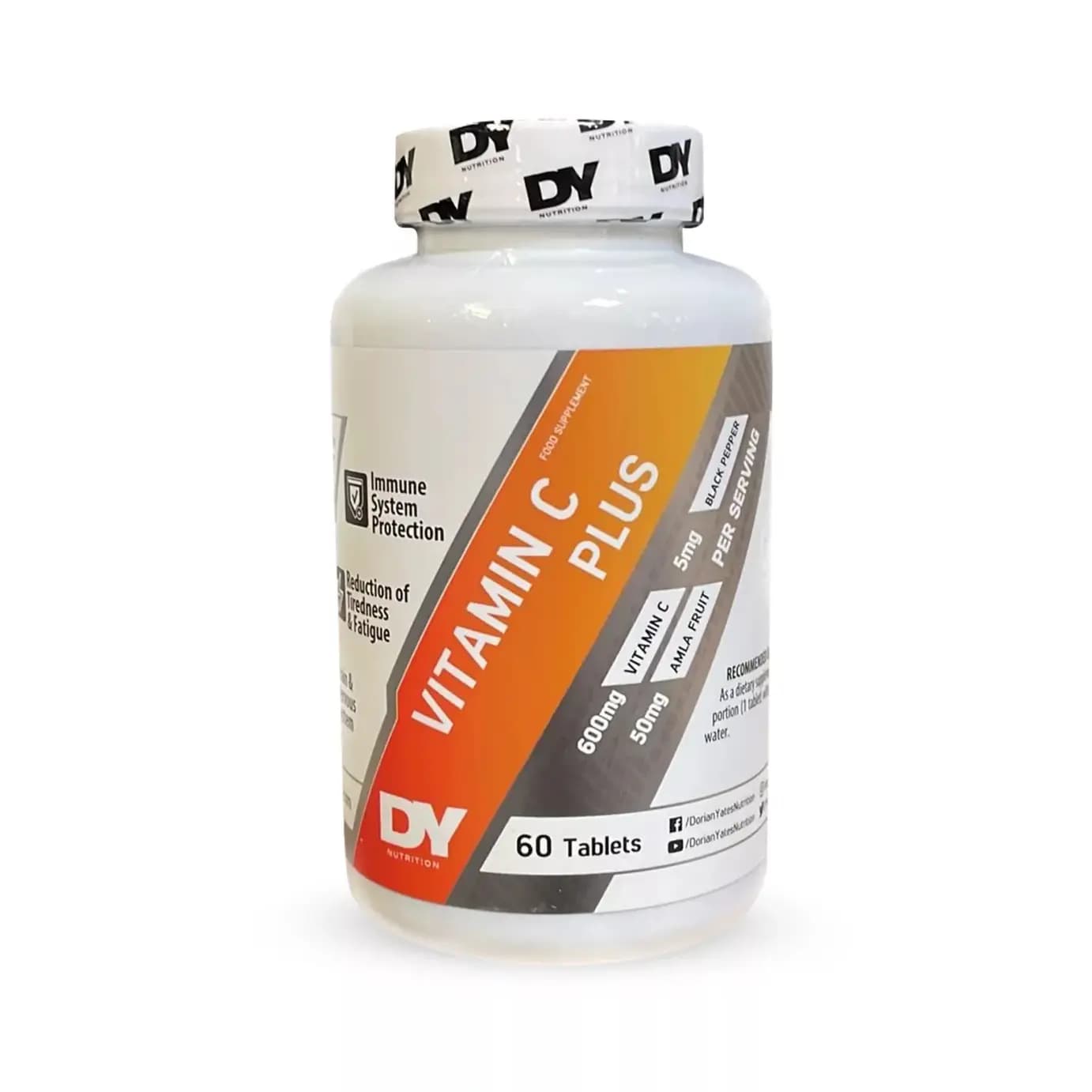 Dorian Yates Vitamin C Plus 60 tableta – vitamin C za podršku imunom sistemu, antioksidativnu zaštitu i svakodnevnu vitalnost