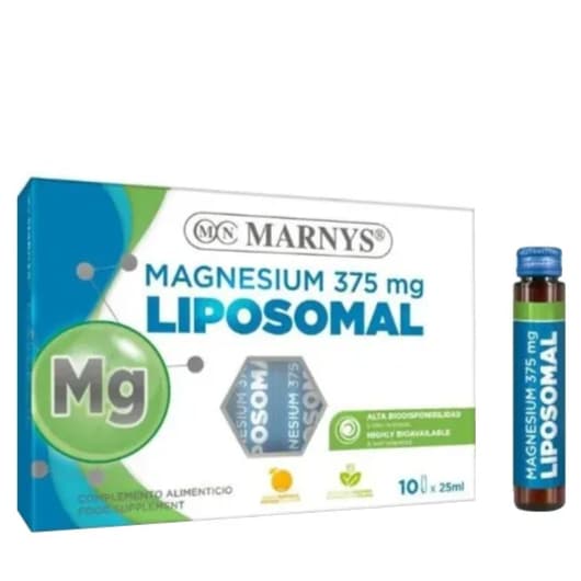 Organski tečni liposomalni magnezijum 375 mg u praktičnom 25 ml shot pakovanju sa liposomalnom tehnologijom i tri organska oblika magnezijuma.