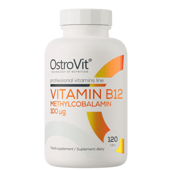 Vitamin B12 Methylcobalamin 120tb/100μg - OstroVit