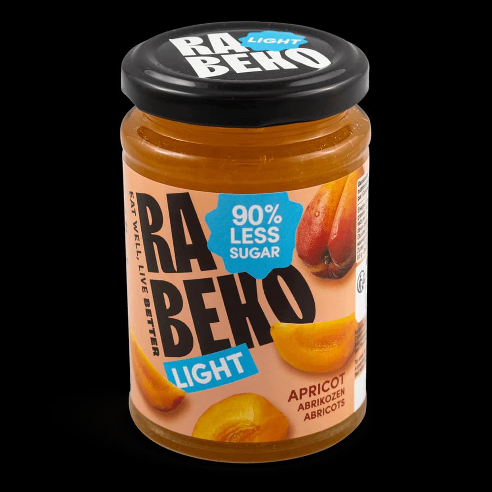 Rabeko Zero Apricot Jam 230g džem od kajsije bez šećera i kalorija zdrav namaz za dijetu i fit ishranu