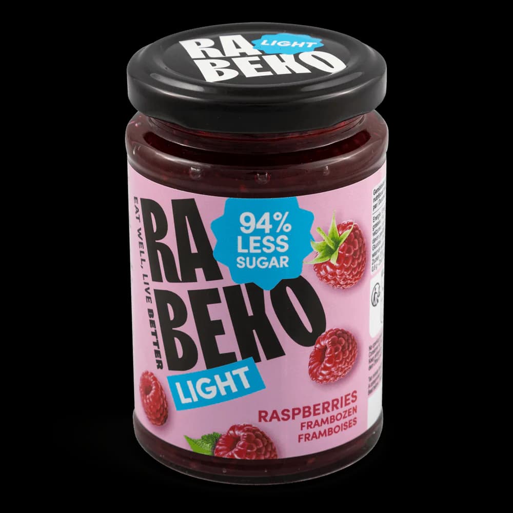 Rabeko Zero Raspberry Jam 230g džem od maline bez šećera i kalorija zdrav namaz za dijetu i fit ishranu