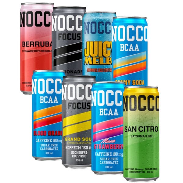 Nocco BCAA 330ml SA KOFEINOM - NOCCO Proteini.Si
