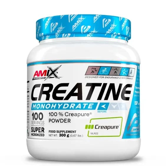 Creatine Monohydrate Creapure 300g Amix premium kreatin