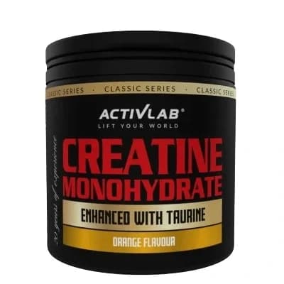 Creatine Monohydrate sa taurinom sa ukusom narandze 300g - ActivLab