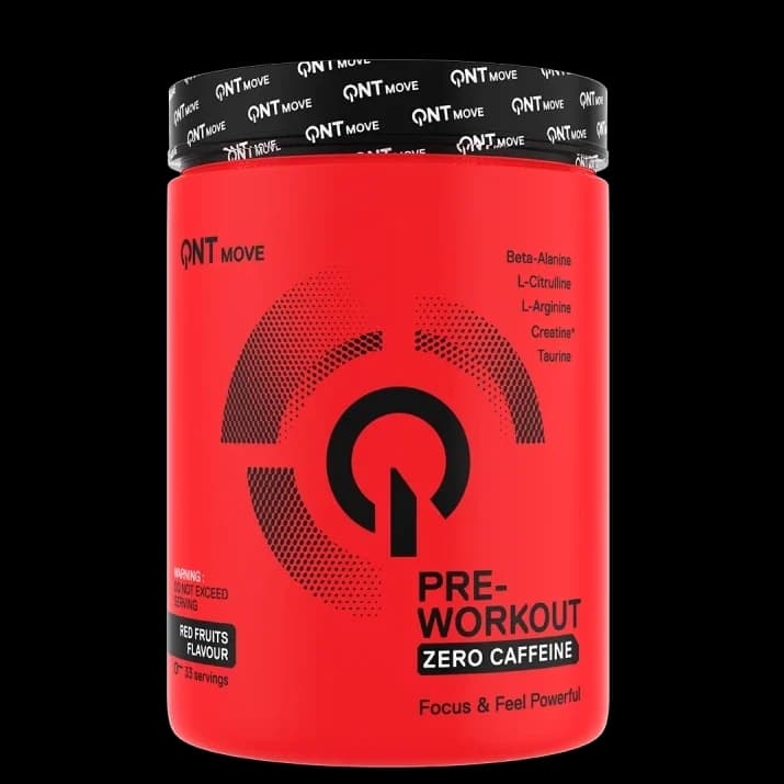 Pump RX Pre-Workout bez kofeina 300g/33serv - QNT no reaktor bez kofeina