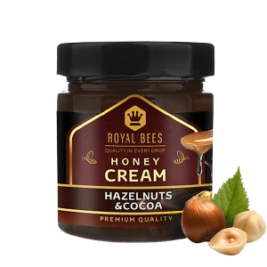 Krem Med lešnik i kakao namaz 250g | Royal Bees | FitLab