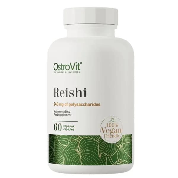 Reishi Vege 60cap/600mg - OstroVit gljiva za jacanje imuniteta zastitu srca i vise energije
