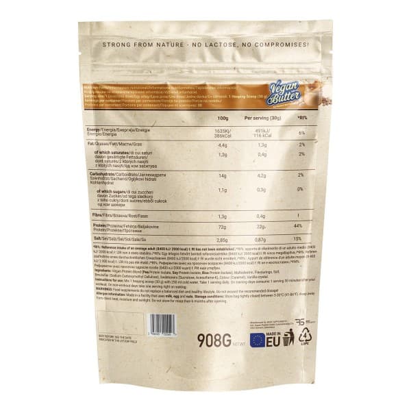 Vegan protein 908g (rice and peas) - Basic Supplements