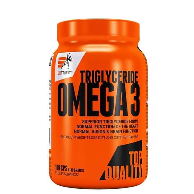 Omega 3 Triglyceride 100cap - ExtriFit obogacena vitaminom E za zdravije srce i mozak