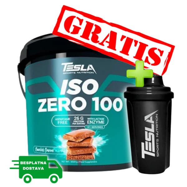 Iso zero100 4.54kg + gratis ŠEJKER - Tesla nutrition Proteini.Si