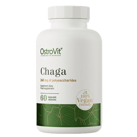Chaga Vege (Ekstrakt čage - lekovita gljiva) 60tb - OstroVit jaca imunitet stiti od bolesti prirodni antioksidans