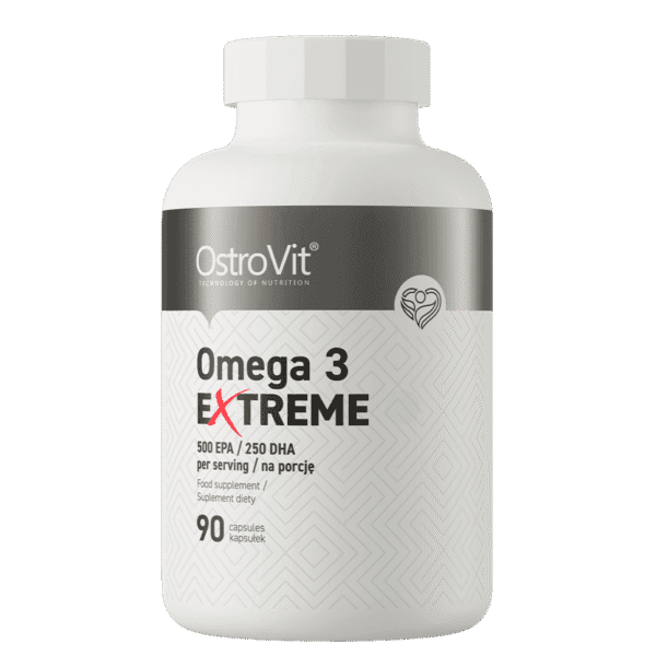 Omega 3 Extreme 500/250 90gelcaps - OstroVit riblje ulje masne kiseline