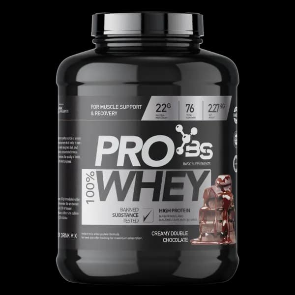 Pro Whey 100% 2.27 kg – Baisic Supplements premium whey protein za rast i oporavak