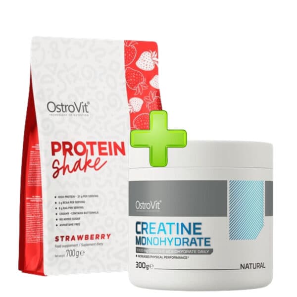 Protein Shake i Kreatin 300g Ostrovit promo paket