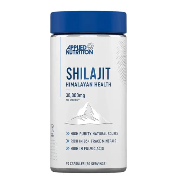 Shilajit himalajska smola - Applied Nutrition 85 minerala i fulvičnom kiselinom za energiju, fokus, oporavak i vitalnost