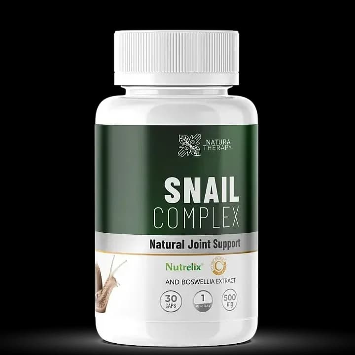 Snail Complex Natura Therapy sadrzi patentirane sastojke Nutrelix® i Curcumin C3 Complex® za zdravlje zglobova