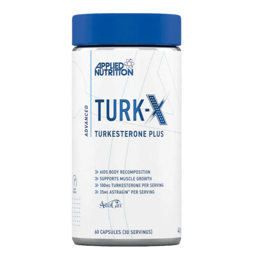 Turk-X TURKESTERONE 60cap - Applied Nutrition™ biljni suplement za bustovanje testostron
