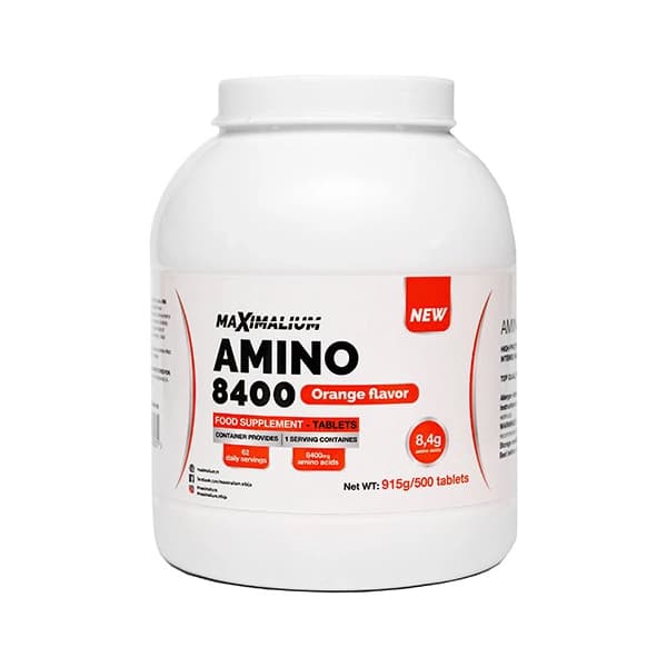 Amino 8400 Maximalium 500 tableta aminokiseline za oporavak mišića rast mišićne mase i trening podršku