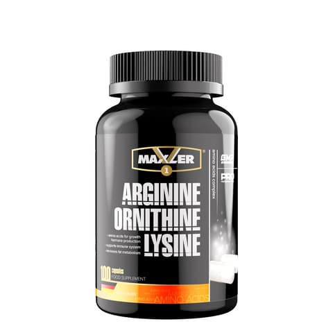Maxler Arginine Ornithine Lysine 100cap aminokiseline L-arginin L-ornitin L-lizin u kapsulama