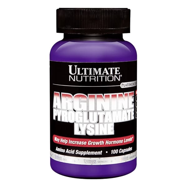 Arginine Pyroglutamate Lysine Ultimate Nutrition 100 kapsula aminokiselinska formula sa argininom i lizinom za sportiste