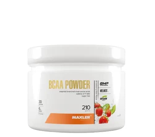 Maxler BCAA Powder 210g aminokiseline u prahu za oporavak mišića i trening