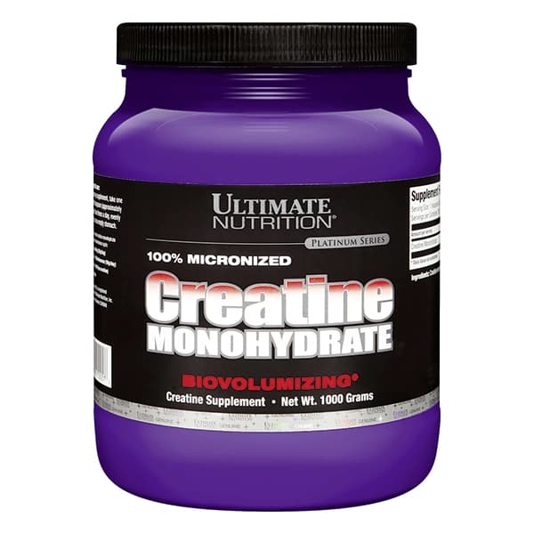 Ultimate Nutrition Creatine Monohydrate 1 kg – 100% kreatin monohidrat za povećanje snage, performansi i mišićne mase