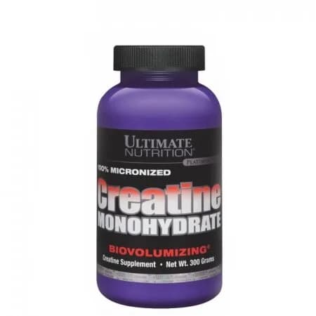 Creatine Monohydrate Ultimate Nutrition 300 g mikronizovani kreatin za snagu mišićni rast i sportske performanse