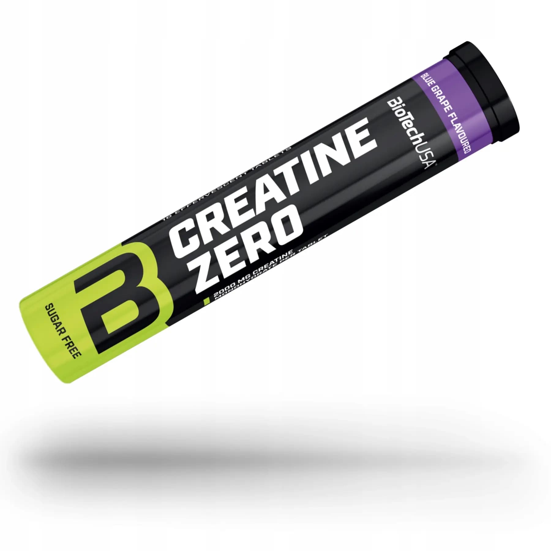 Creatine Effervescent Zero 18 tableta BioTechUSA – šumeći kreatin bez šećera za povećanje snage, performansi i oporavka