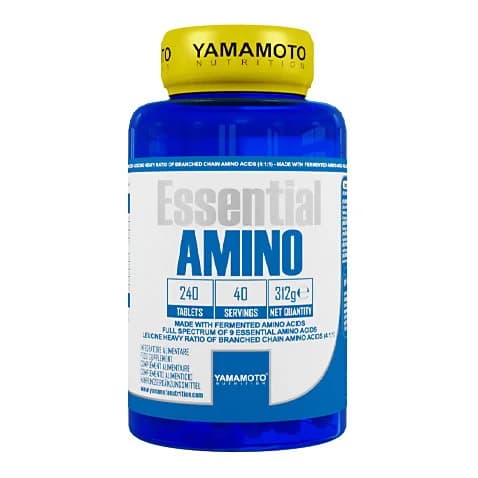 Essential Amino Yamamoto 240 tableta esencijalne aminokiseline EAA za oporavak i mišićnu masu