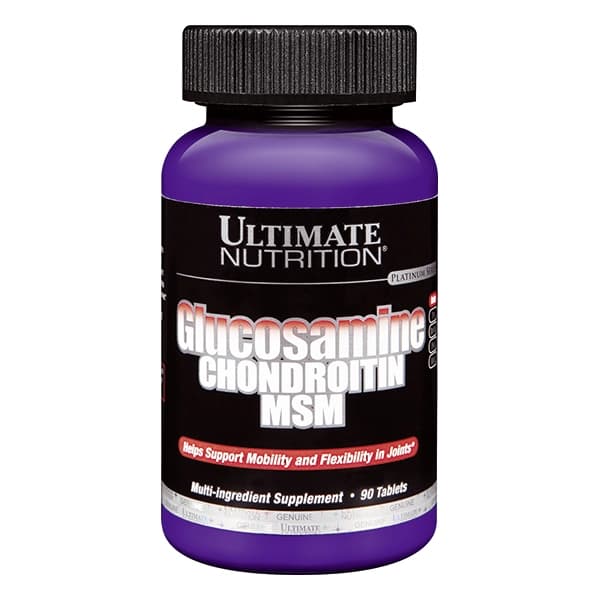 Glucosamine Chondroitin MSM Ultimate Nutrition 90 tableta za zglobove hrskavicu i aktivan način života